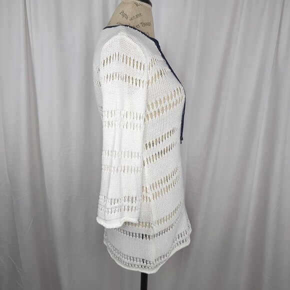 Tommy Bahama Cover Up X Small Knit White Resort - Picture 7 of 9
